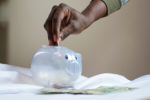 Savings money